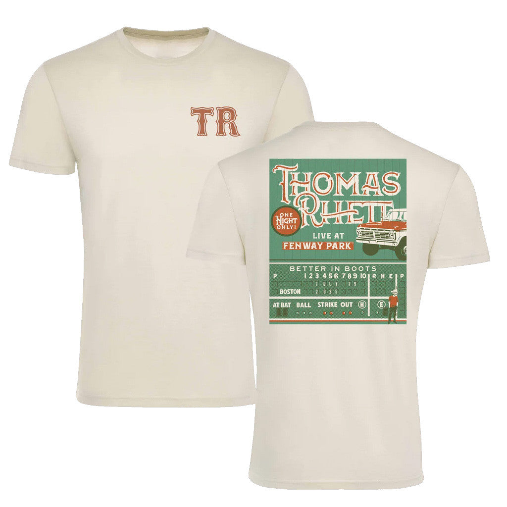 Thomas Rhett Merch Tour 2025 Better In Boots Boston T-Shirt Gifts For Dad