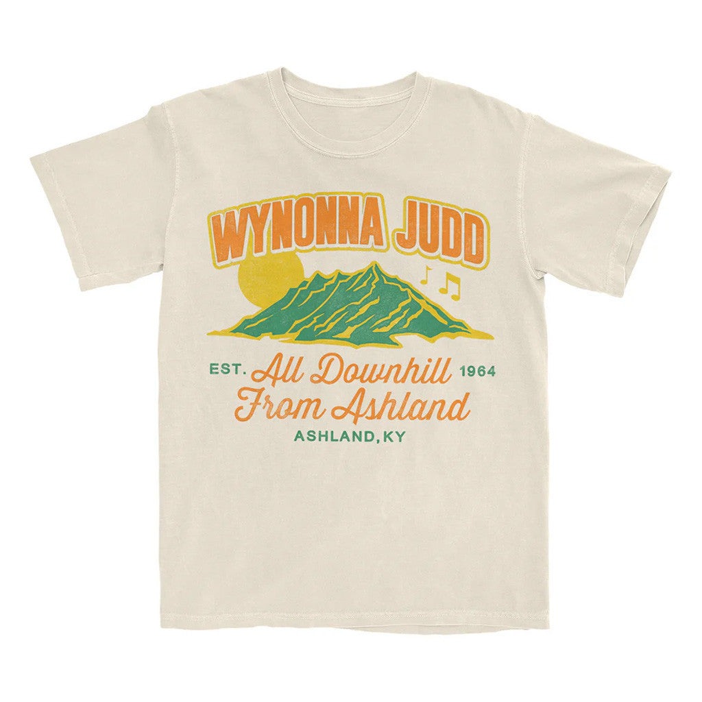 Wynonna Judd Merch Tour 2025 All Downhill From Ashland Tour T-shirt Gifts For Him