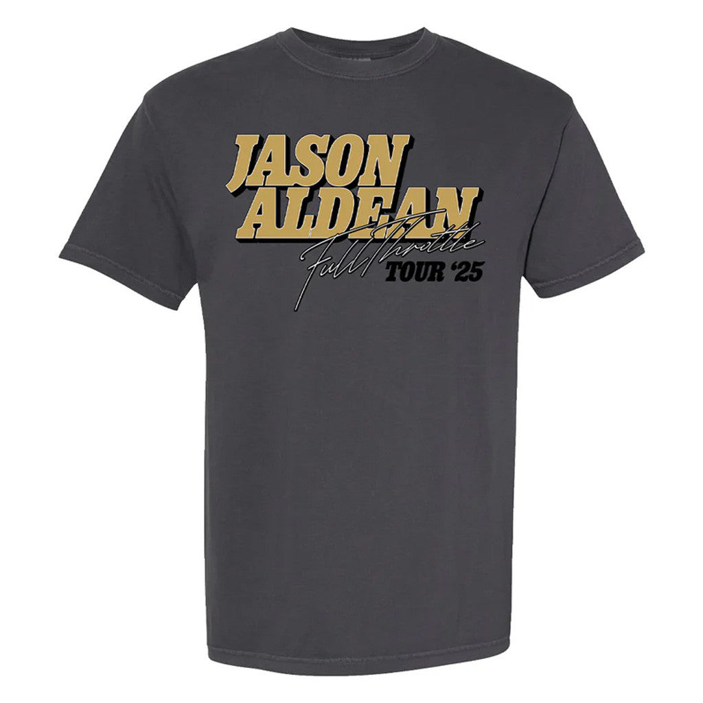 Jason Aldean Merch Tour 2025 Full Throttle Tour Racing T-Shirt Gifts For Dad