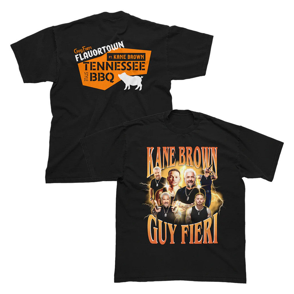 Kane Brown Merch Tour 2025 Flavortown T-Shirt Gift Ideas For Husband