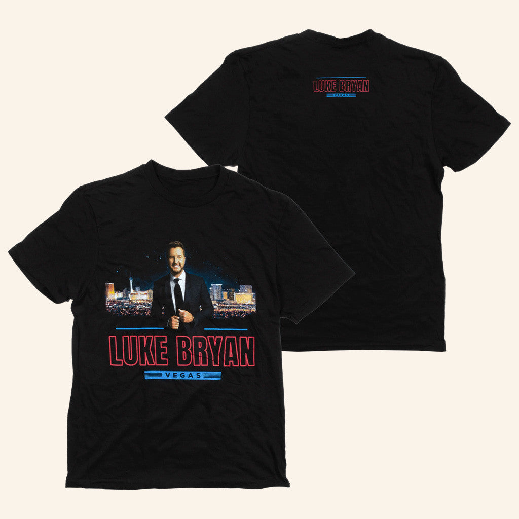 Luke Bryan Merch Tour 2025 Luke Bryan Vegas T-Shirt Music Lover Gifts For Him