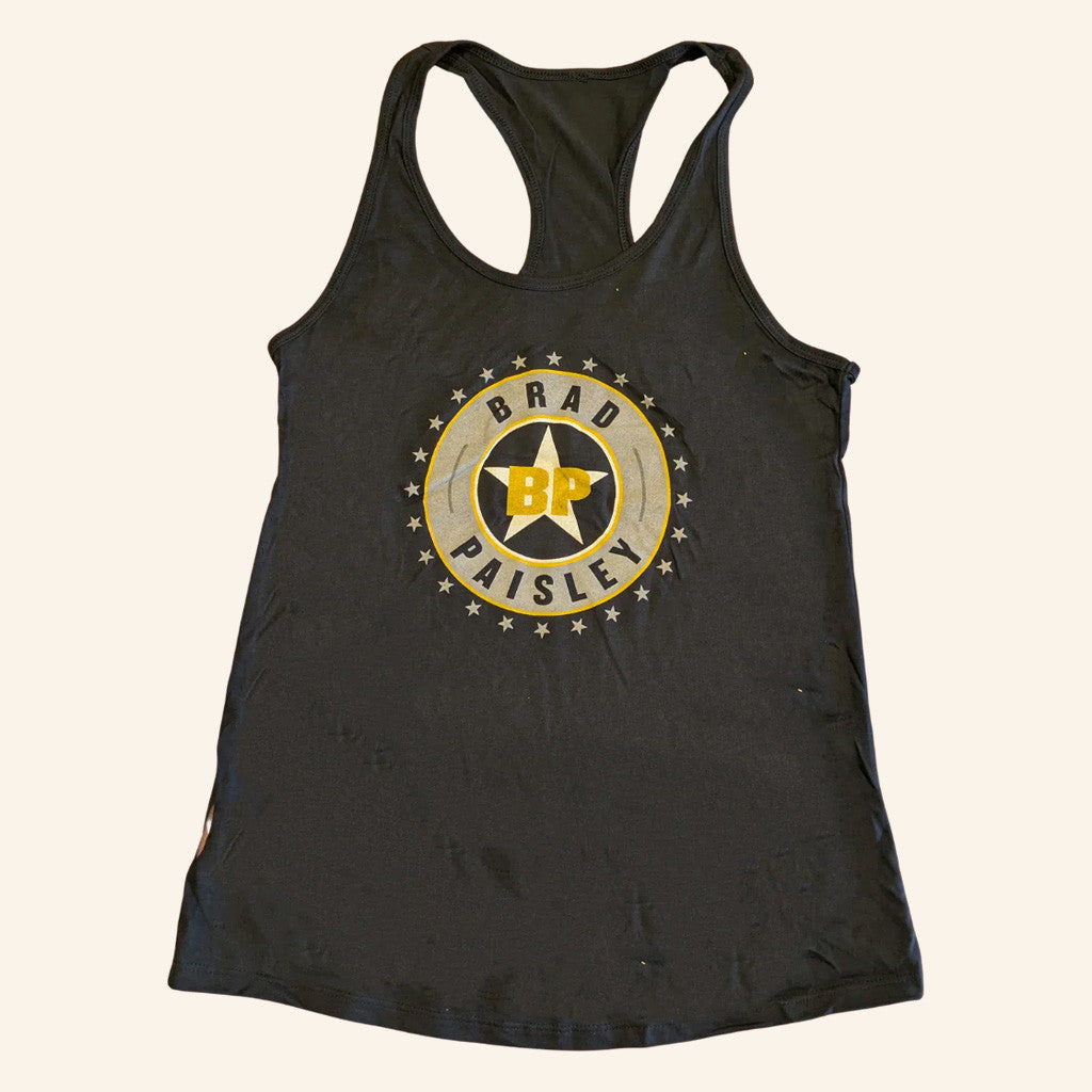 Brad Paisley Merch Tour 2025 Brad Paisley Ladies Star Tank Top Gift Ideas For Music Lovers