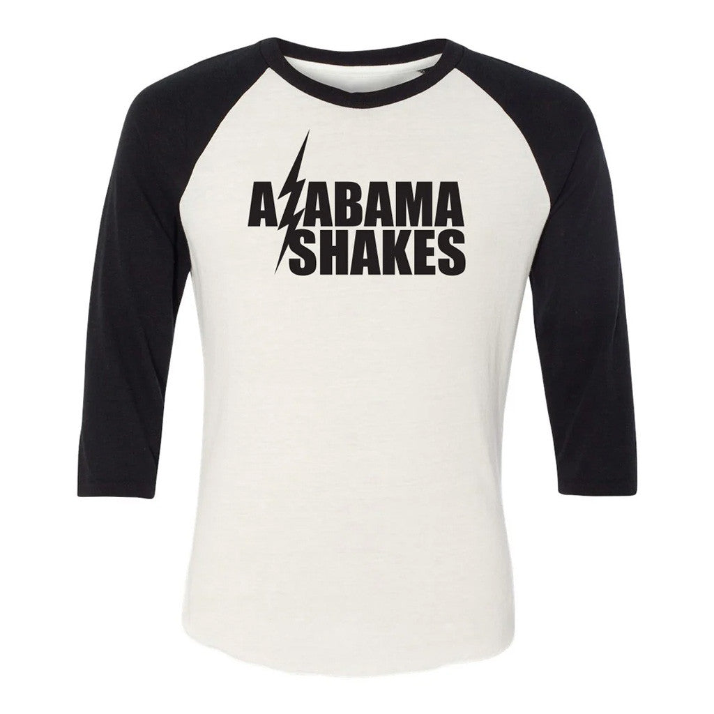 Alabama Shakes Tour 2025 Alabama Shakes Lightning Logo Raglan T-Shirt Gifts For Music Fans