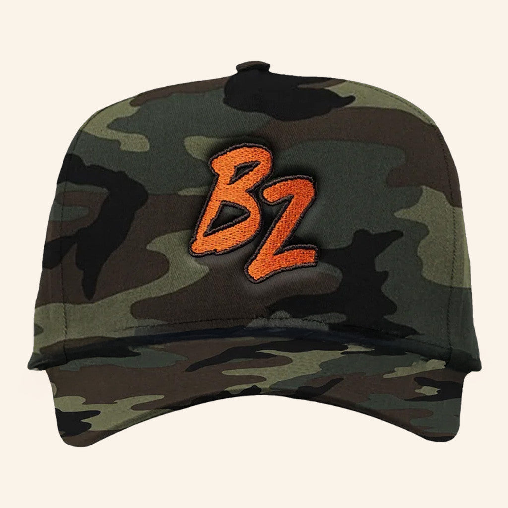 Bailey Zimmerman Merch Tour 2025 BZ Camo Hat Embroidered Gifts For Father