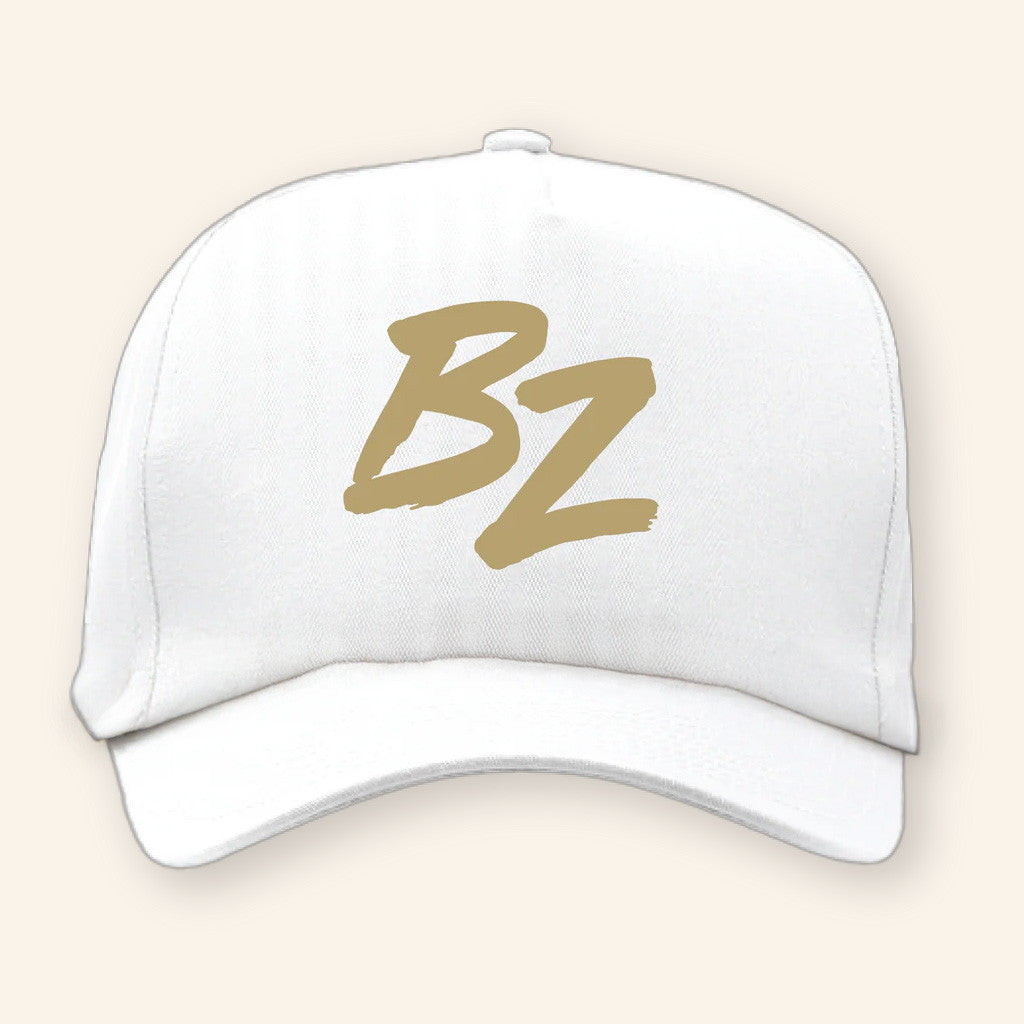 Bailey Zimmerman Merch Tour 2025 BZ Gold Logo White Hat Husband Gifts