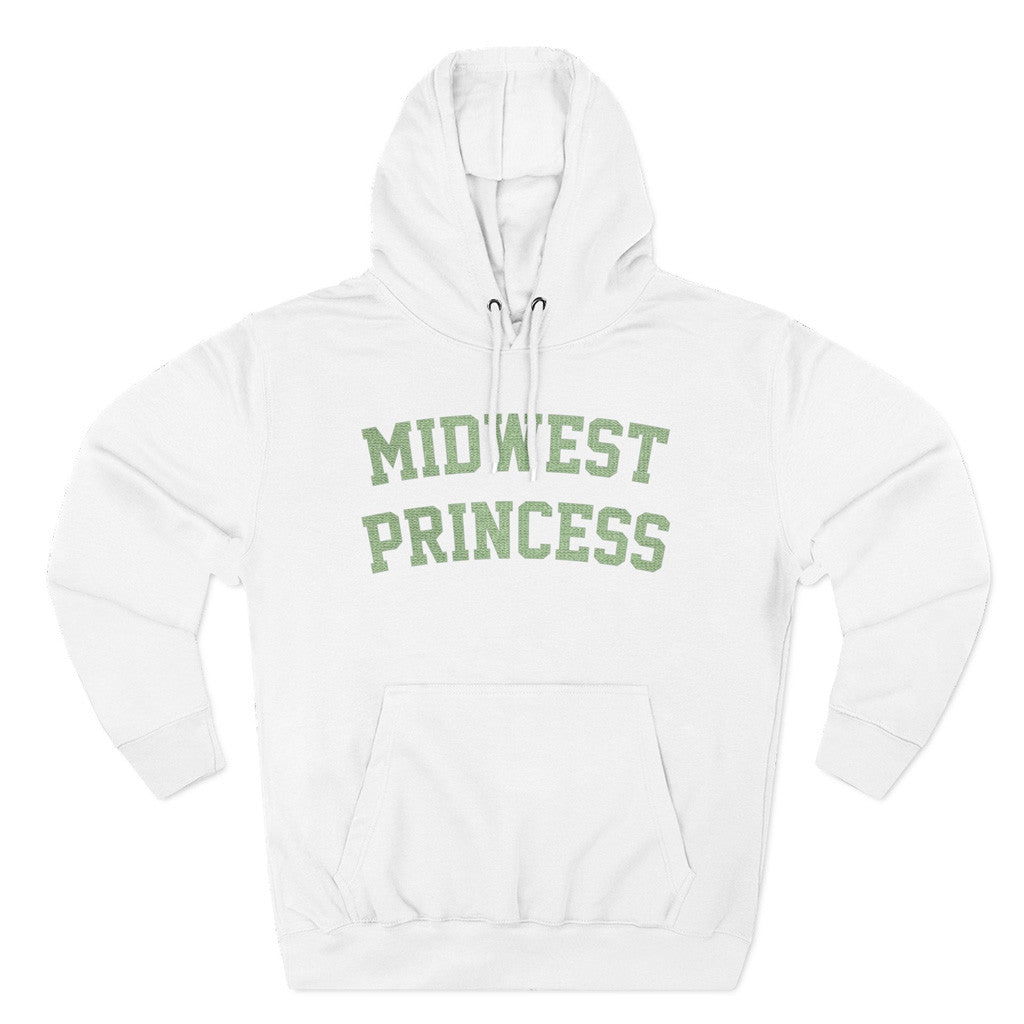 Chappell Roan Merch Tour 2025 Chappell Roan Midwest Princess Collegiate Hoodie White