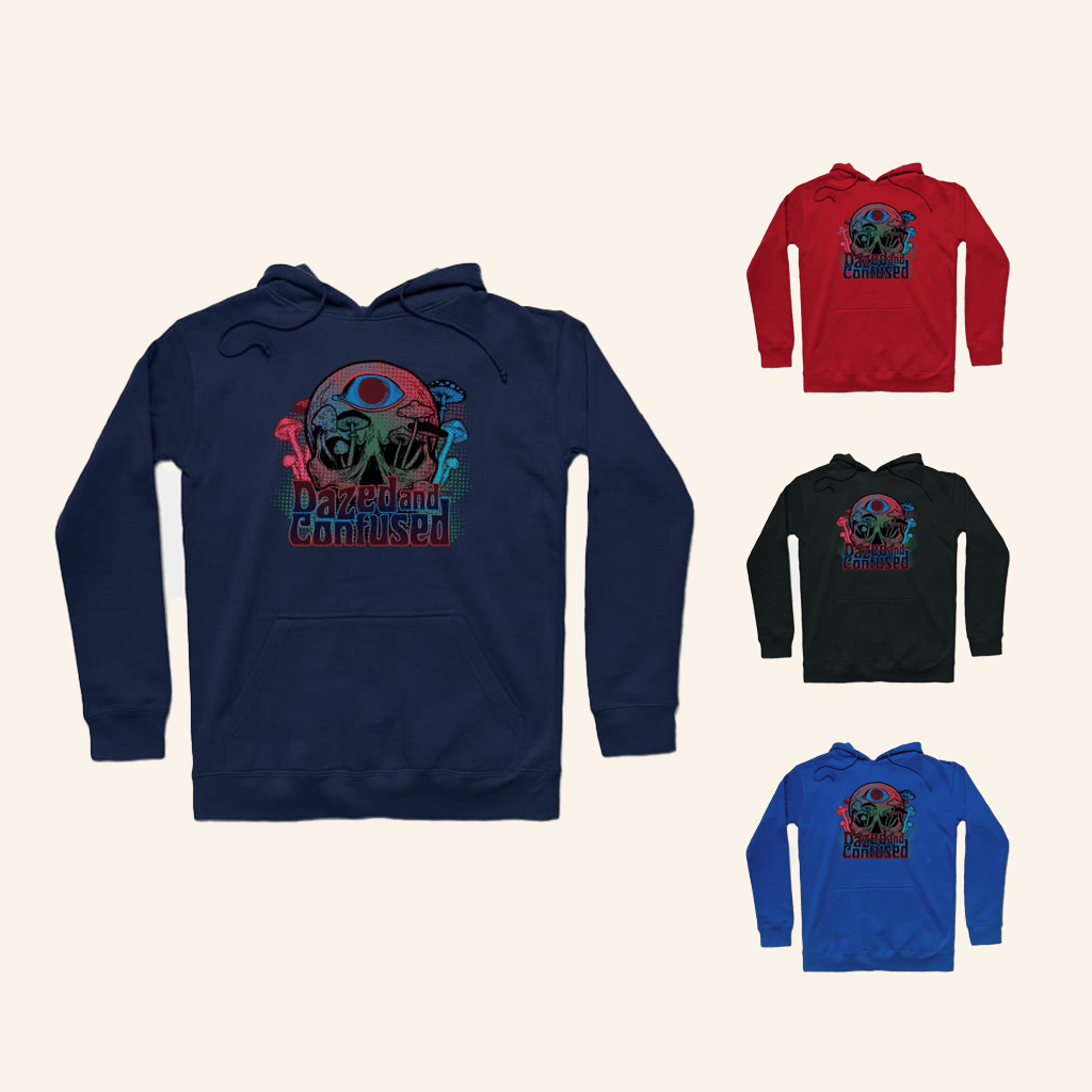 King Gizzard Merch Dazed And Confused Hoodie Best Gifts For Music Lovers