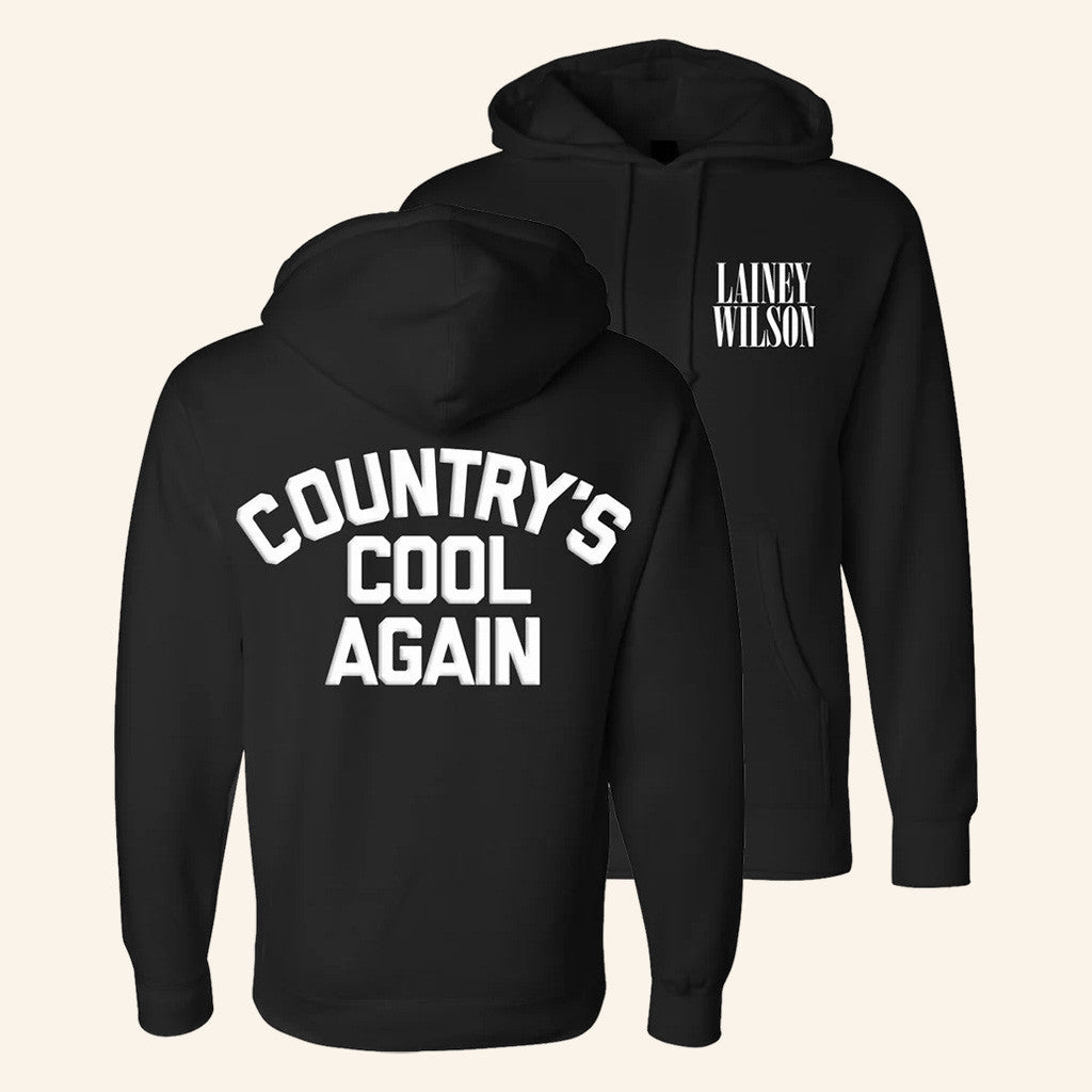 Lainey Wilson Merch Tour 2025 Country's Cool Again Hoodie Unique Gifts For Music Lovers