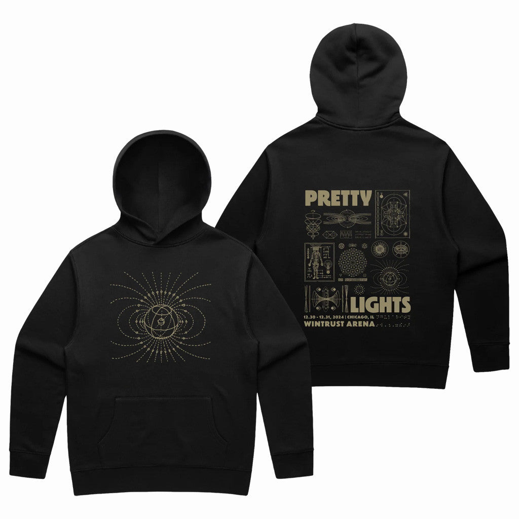 Pretty Lights Merch Wintrust Arena Event Hoodie Gift Ideas For Music Lovers