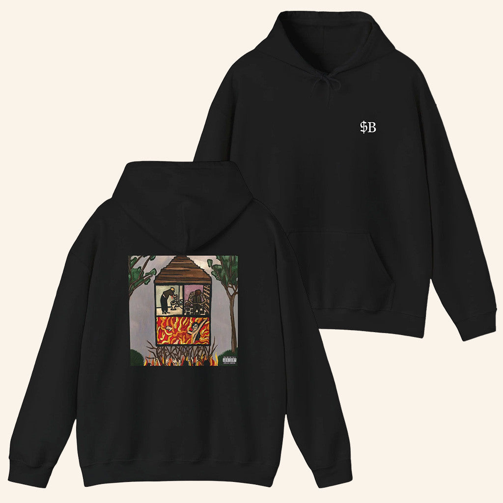 Suicide Boys Merch Hoodie Long Term Effects of Suffering Album Cover Hoodie SuicideBoys Hoodie
