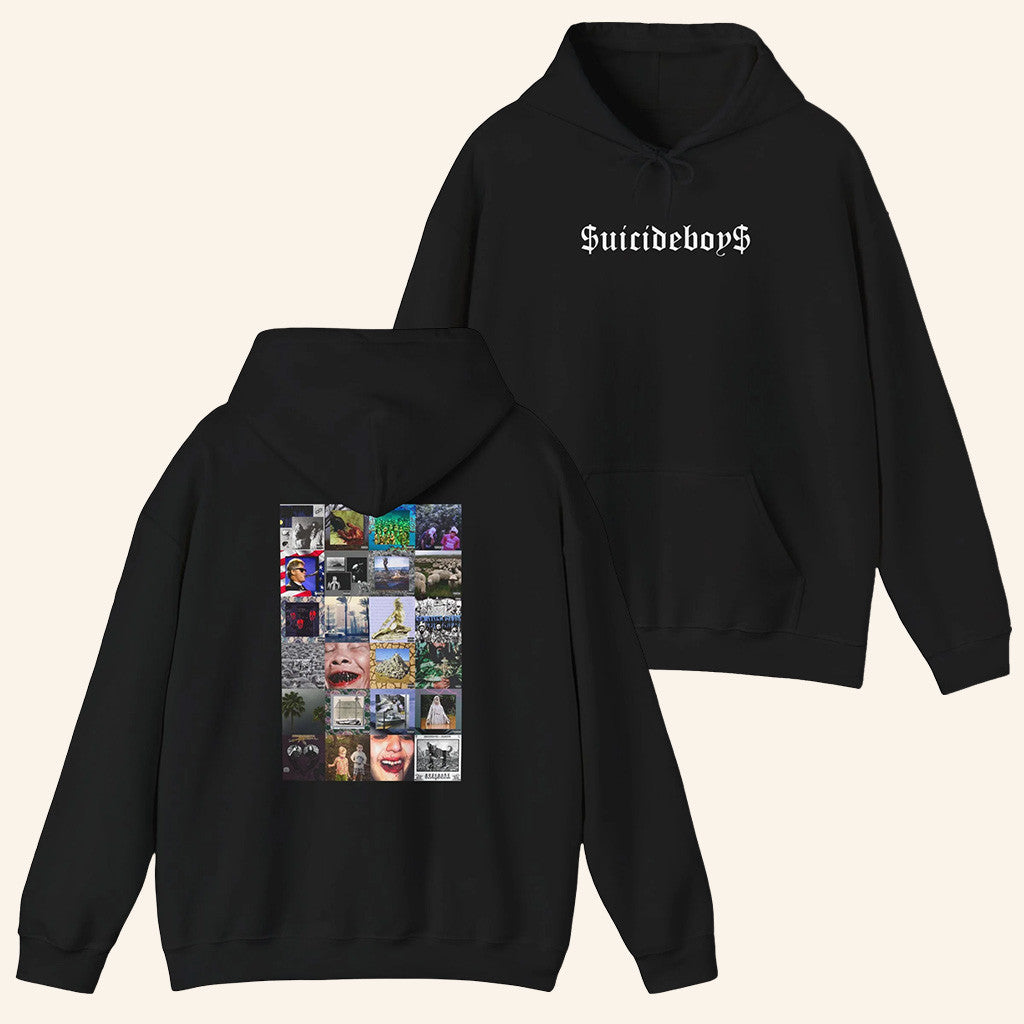 Suicide Boys Merch Hoodie SuicideBoys Album Covers Hoodie SuicideBoys Hoodie Gift For Fans