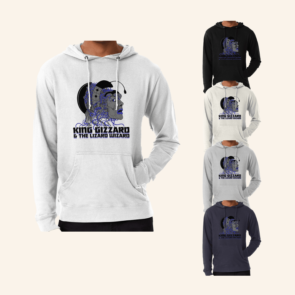 King Gizzard Merch King Gizzard Vintage 2019 Tour Hoodie Gift Ideas For Dad