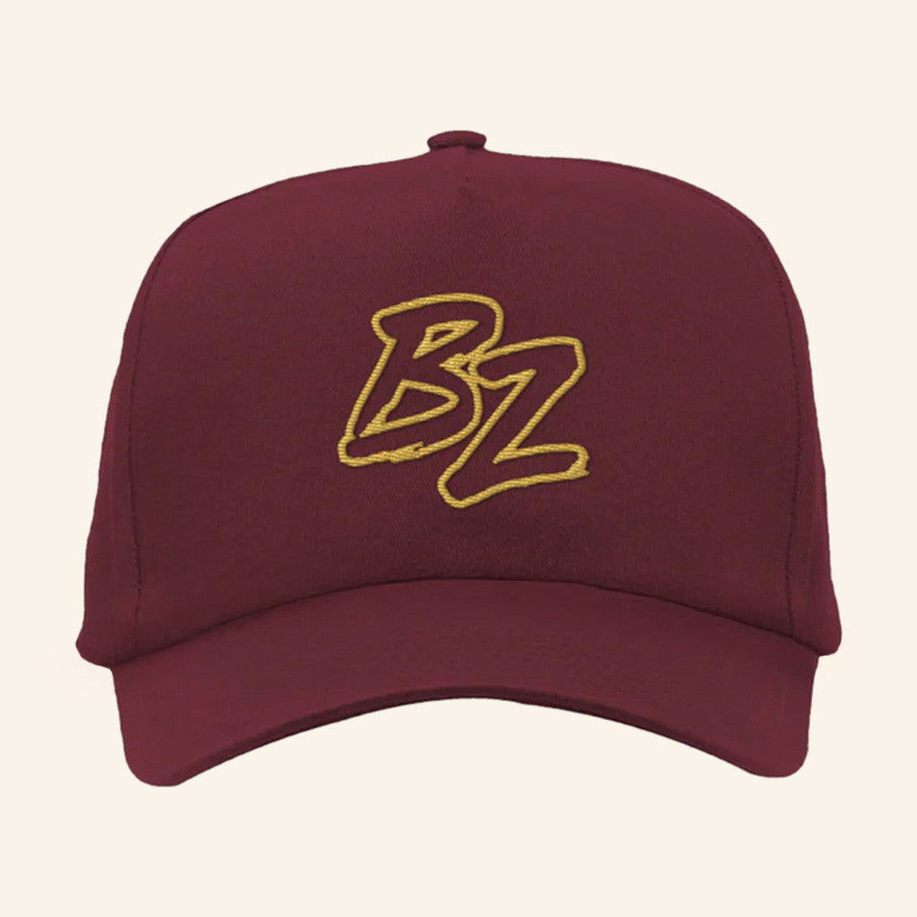 Bailey Zimmerman Merch Tour 2025 BZ Maroon Hat Embroidered Gifts For Husband