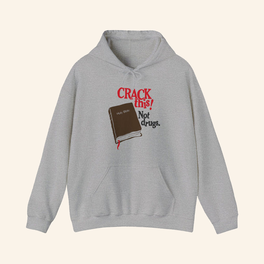 Bryce Crawford Merch Crack This Not Drugs Bible Hoodie Gifts For Him Her