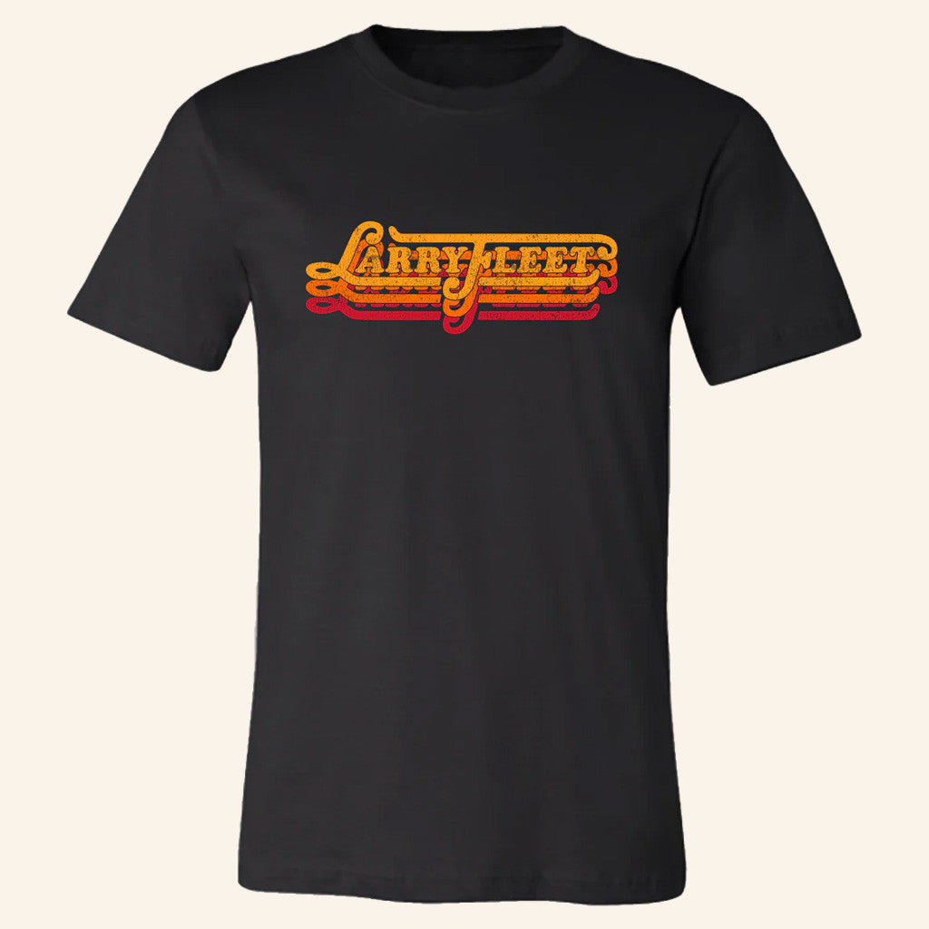 Larry Fleet Merch Tour 2025 Larry Fleet Retro T-Shirt Dad Gifts