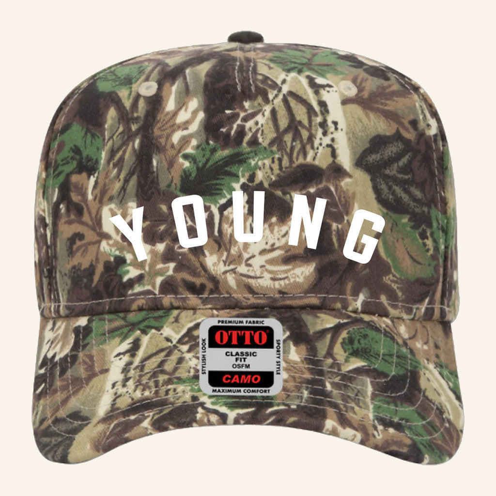 Brett Young Merch Tour 2025 Camo Hat Unique Gifts For Music Lovers