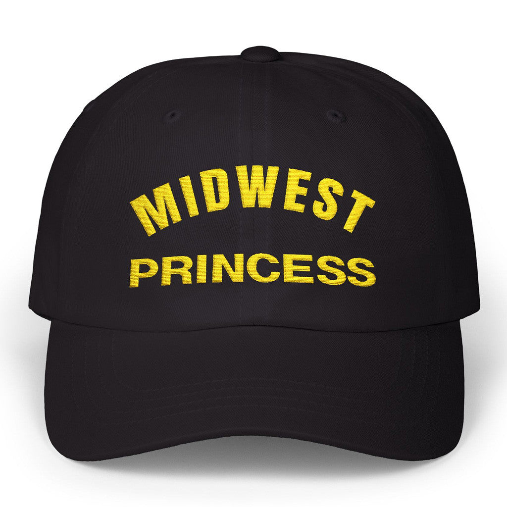 Chappell Roan Merch Tour 2025 Midwest Princess Embroidered Black Hat Gifts For Wife