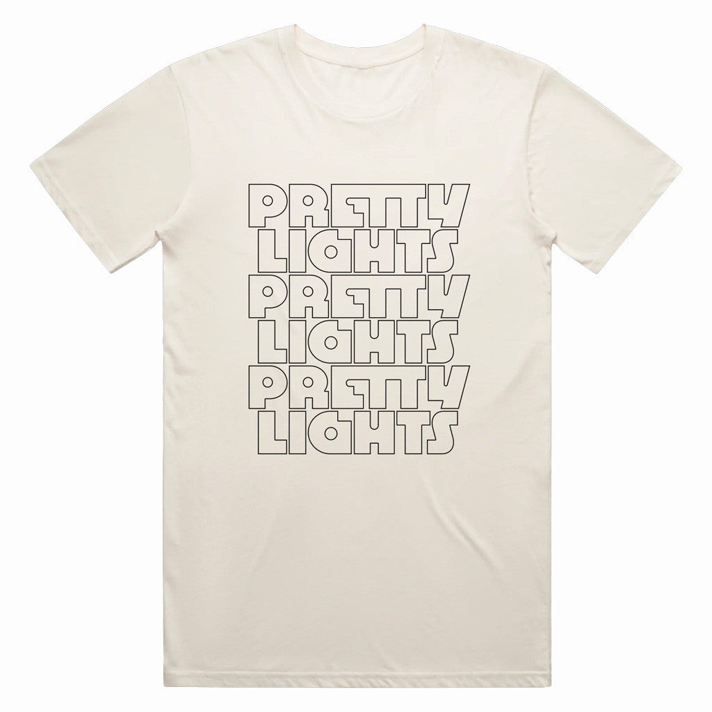 Pretty Lights Merch Outline Stack T-Shirt Gifts For Best Friends