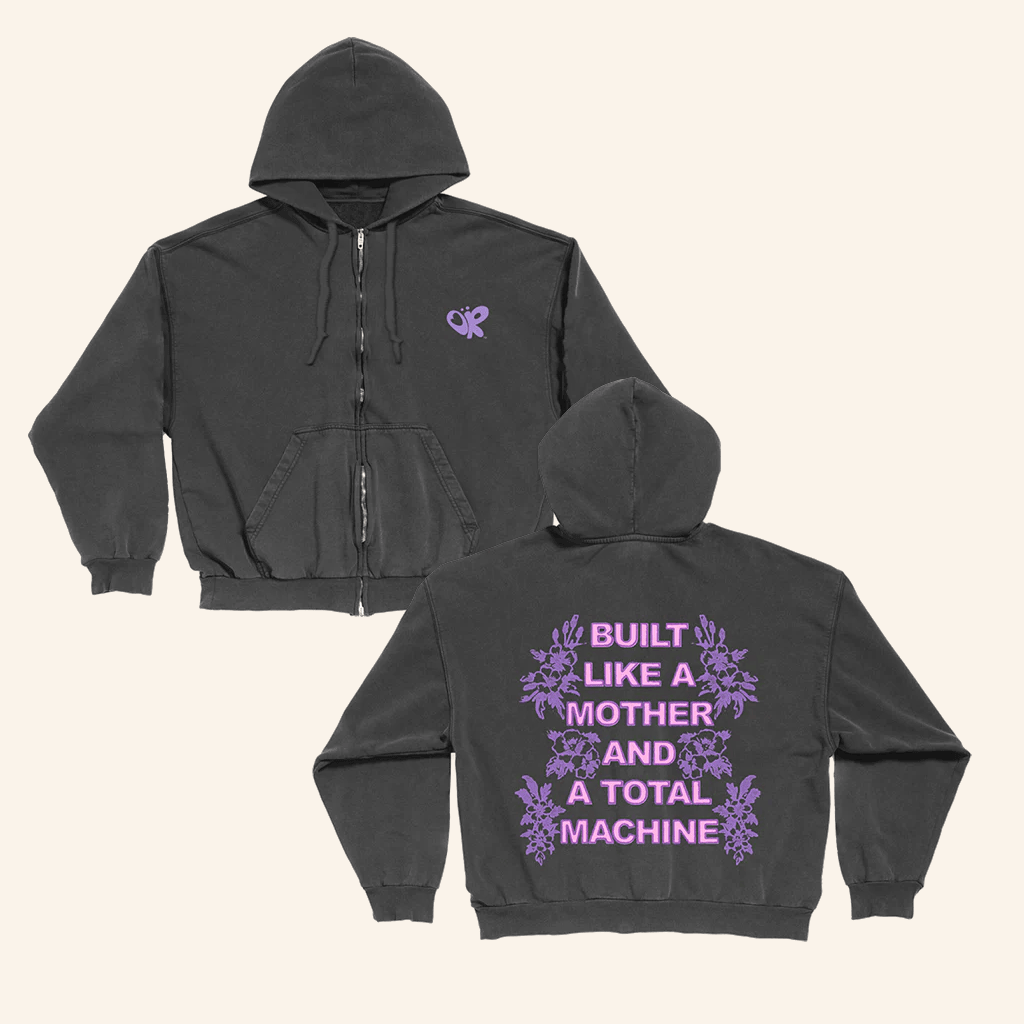 Olivia Rodrigo Merch Built Like A Mother Zip Hoodie Gifts For Her