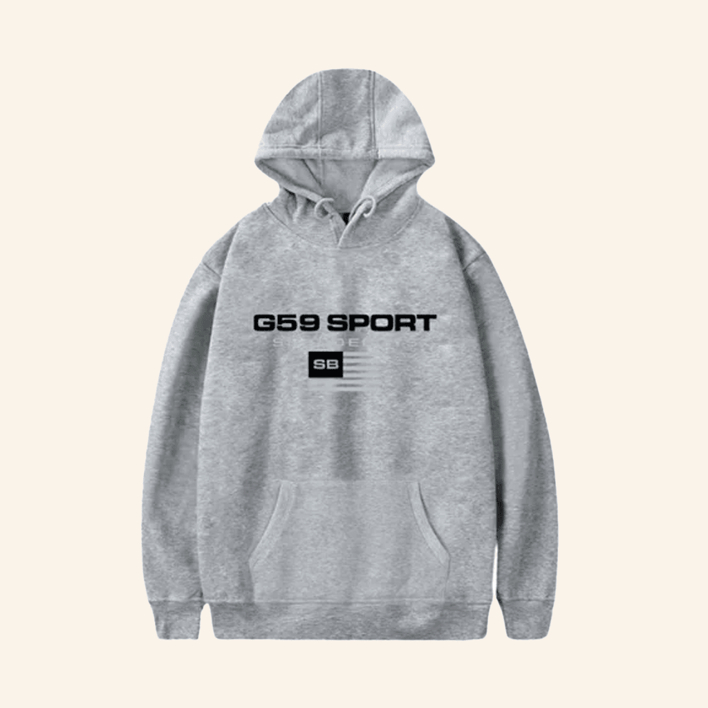 G59 Suicideboys Merch G59 Sport Hoodie-Gray
