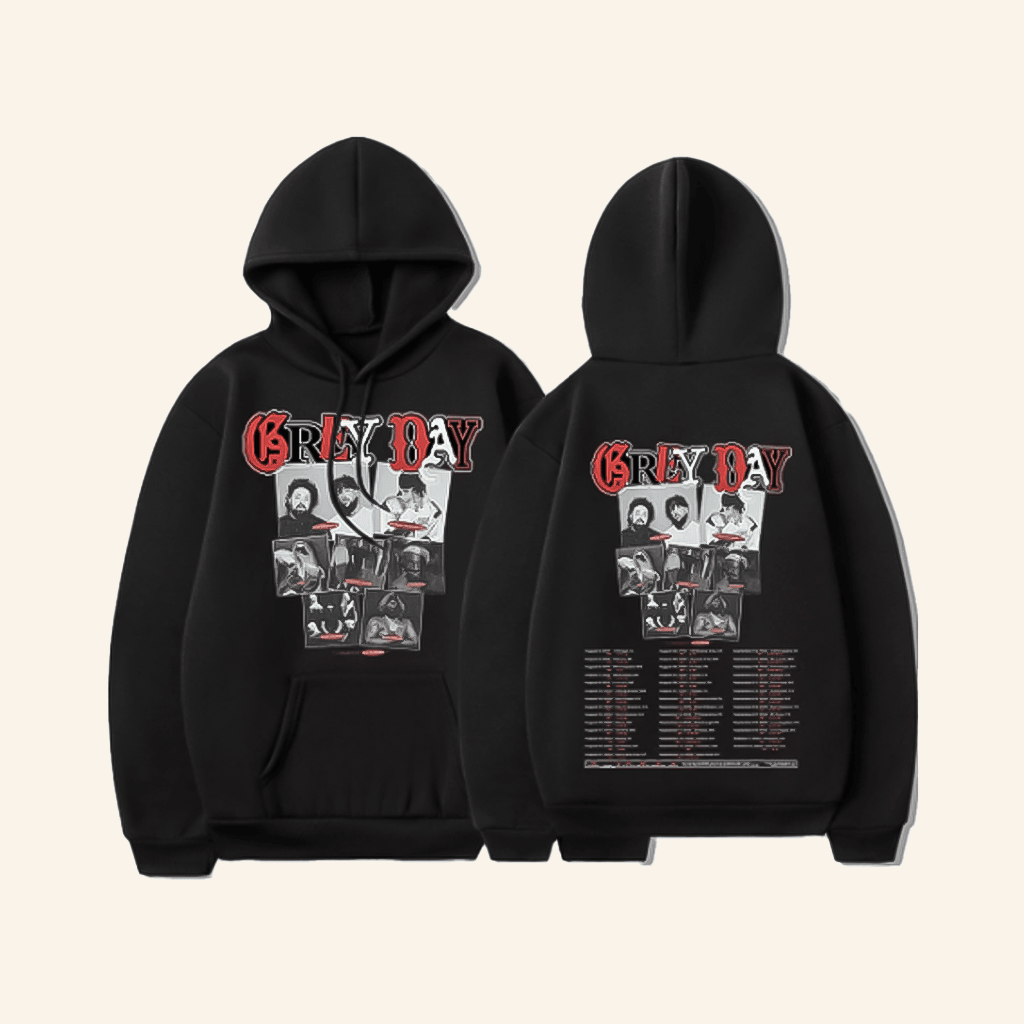Suicide Boys Merch SuicideBoys Hoodie Rapper Grey Day Tour Hoodie Gifts For Music Lovers