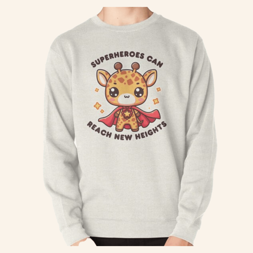 New Heights Merch Superheroes Can Reach New Heights Sweatshirt Gifts For Boyfriend