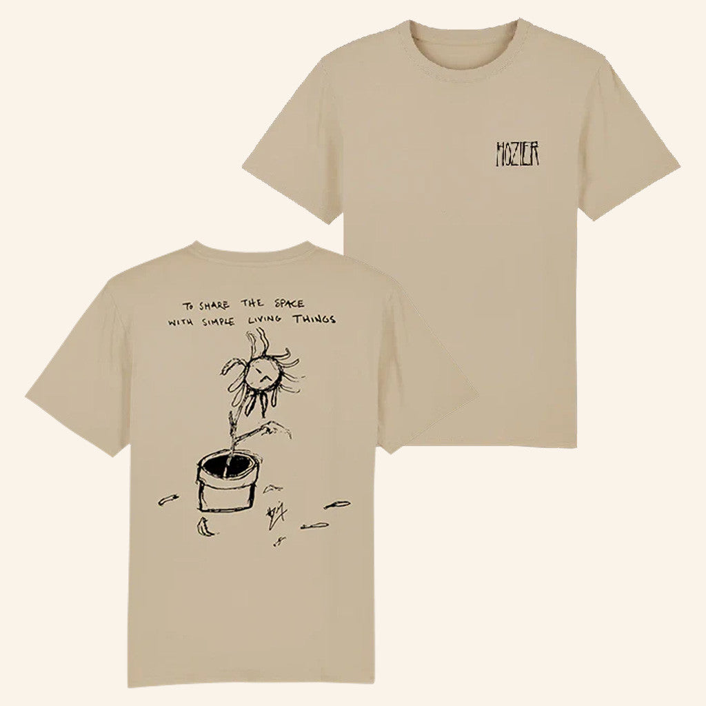 Hozier Merch Tour 2025 Simple Living Things T-Shirt Gifts For People Who Like Music