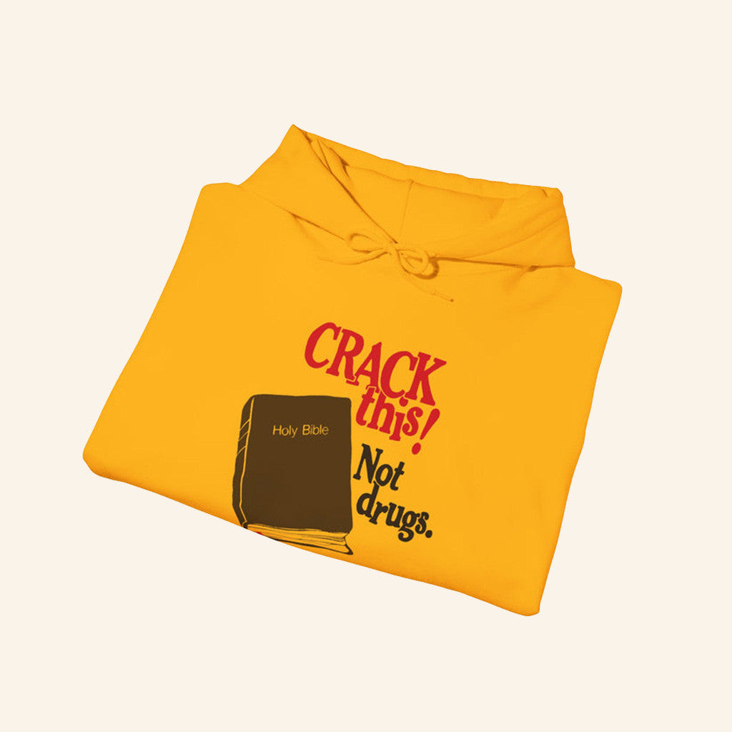 Bryce Crawford Merch Crack This Not Drugs Bible Hoodie Gifts For Friends