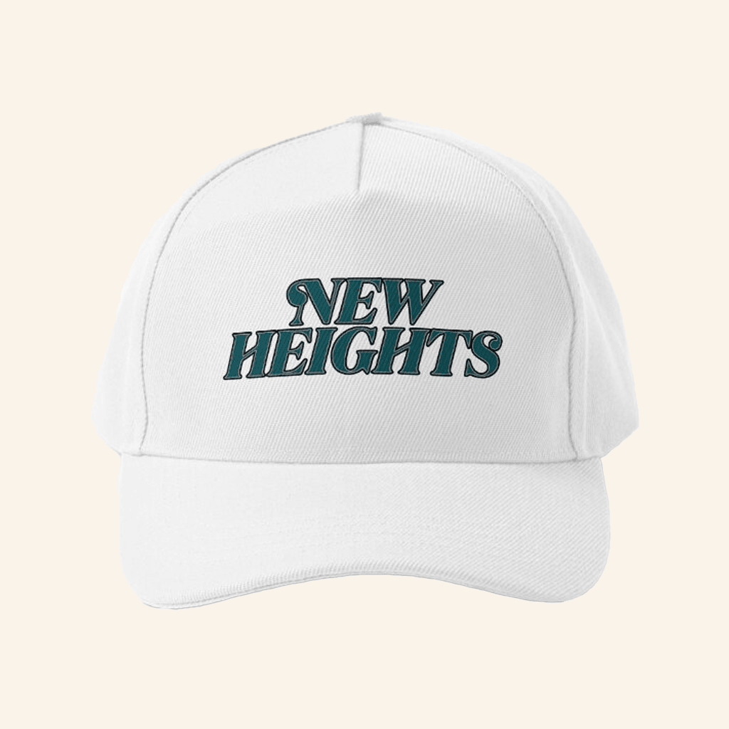New Heights Merch White Hat Best Gifts For Dad