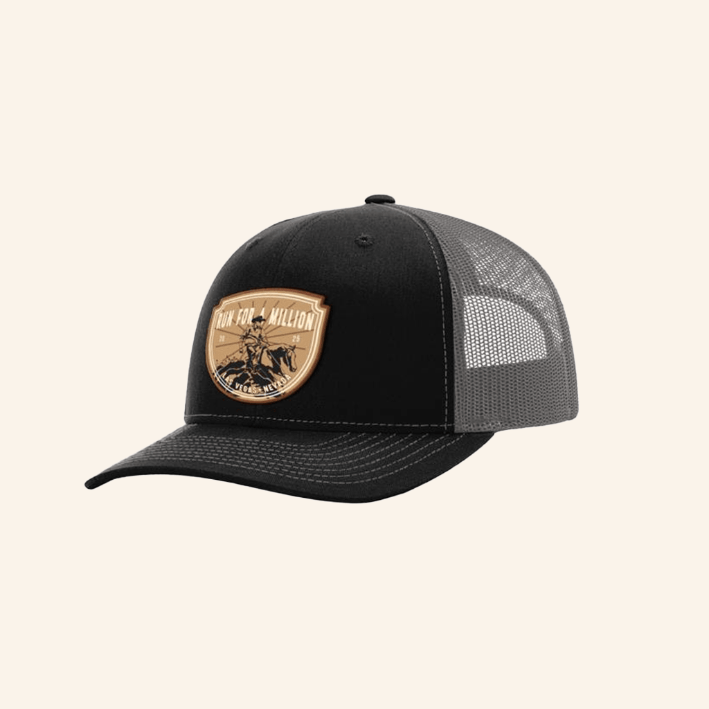 The Run For A Million Merch Cowboy Trucker Hat Gifts For Boyfriend