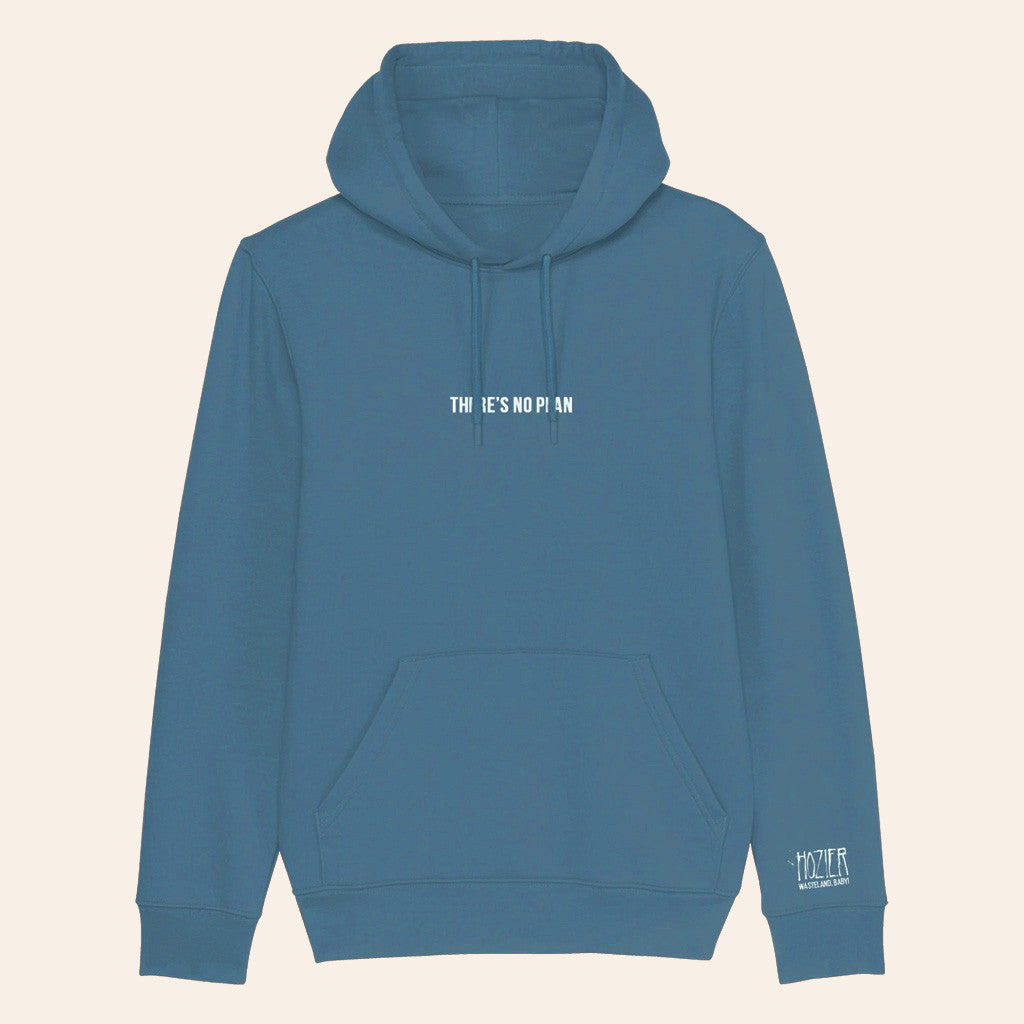 Hozier Merch Tour 2025 There's No Plan Stone Blue Hoodie Music Related Gifts For Guys
