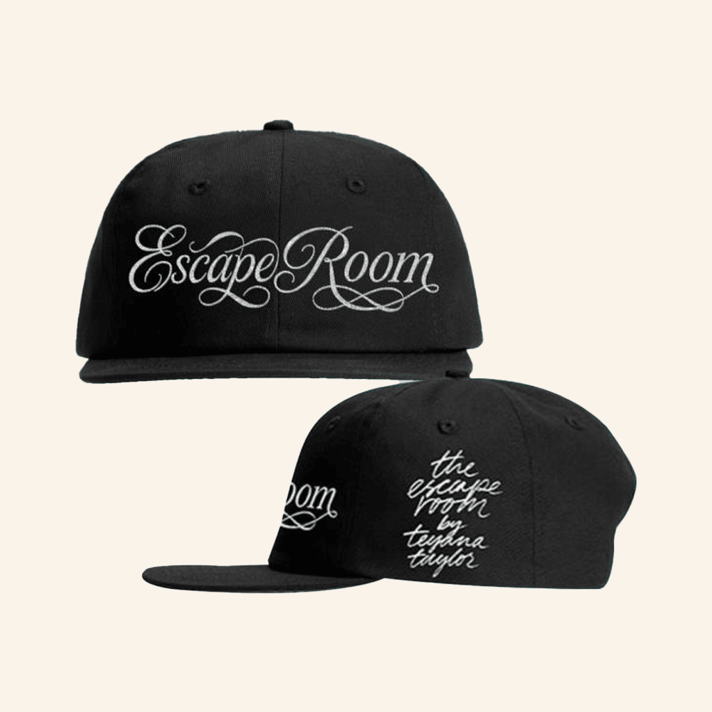 Teyana Taylor Merch Escape Room Embroidered Hat Snapback Gifts For Fans