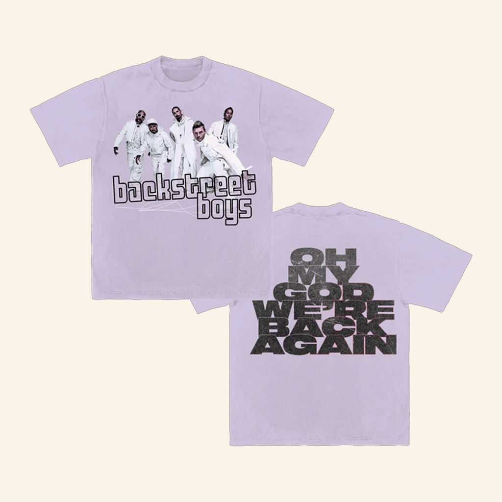 Backstreet Boys Merch We're Back Again T-Shirt Gifts For Besties