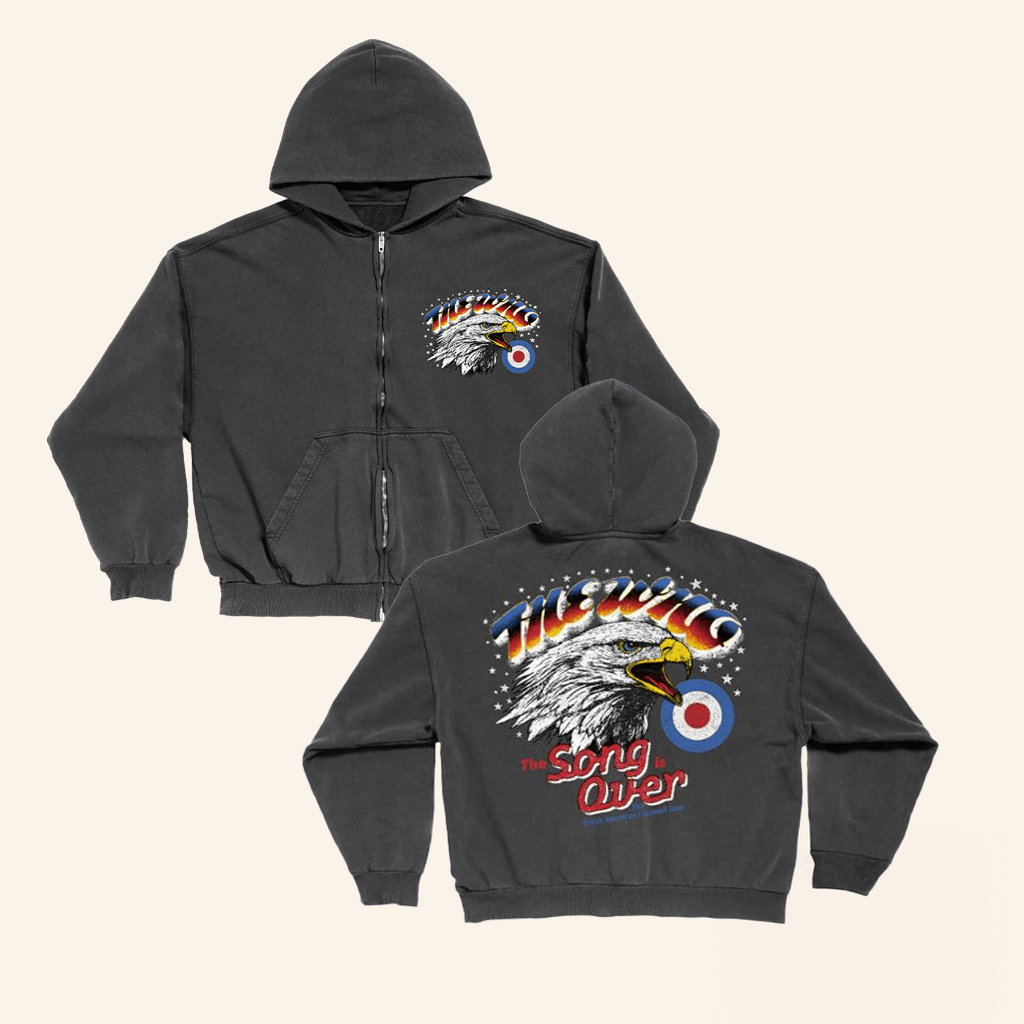 The Who Merch The Song Is Over Zip Hoodie Gifts For Husband