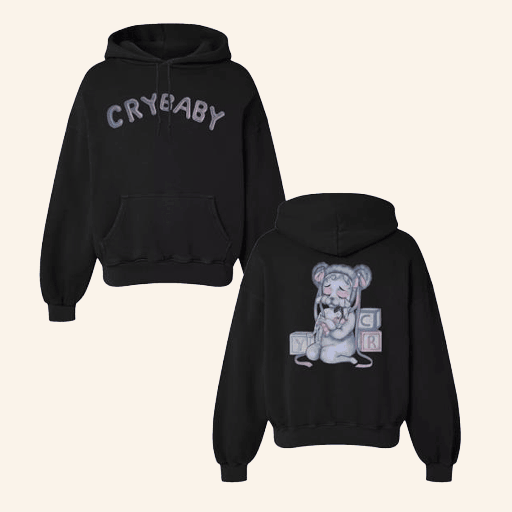 Melanie Martinez Merch Cry Baby Sad Bear Hoodie Presents For Her