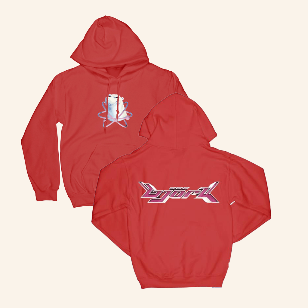 Bjork Merch Army Of Me Red Hoodie Best Gifts For Husband