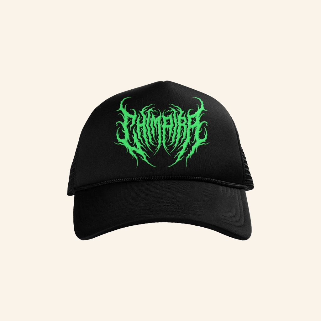 Chimaira Merch Death Metal Trucker Hat Black Gift Ideas For Dad