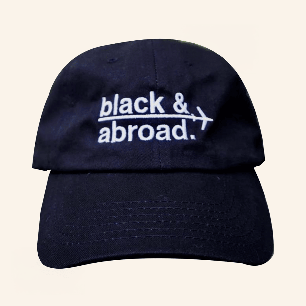 Black And Abroad Merch Black And Abroad Signature Embroidered Hat Gifts For Husband