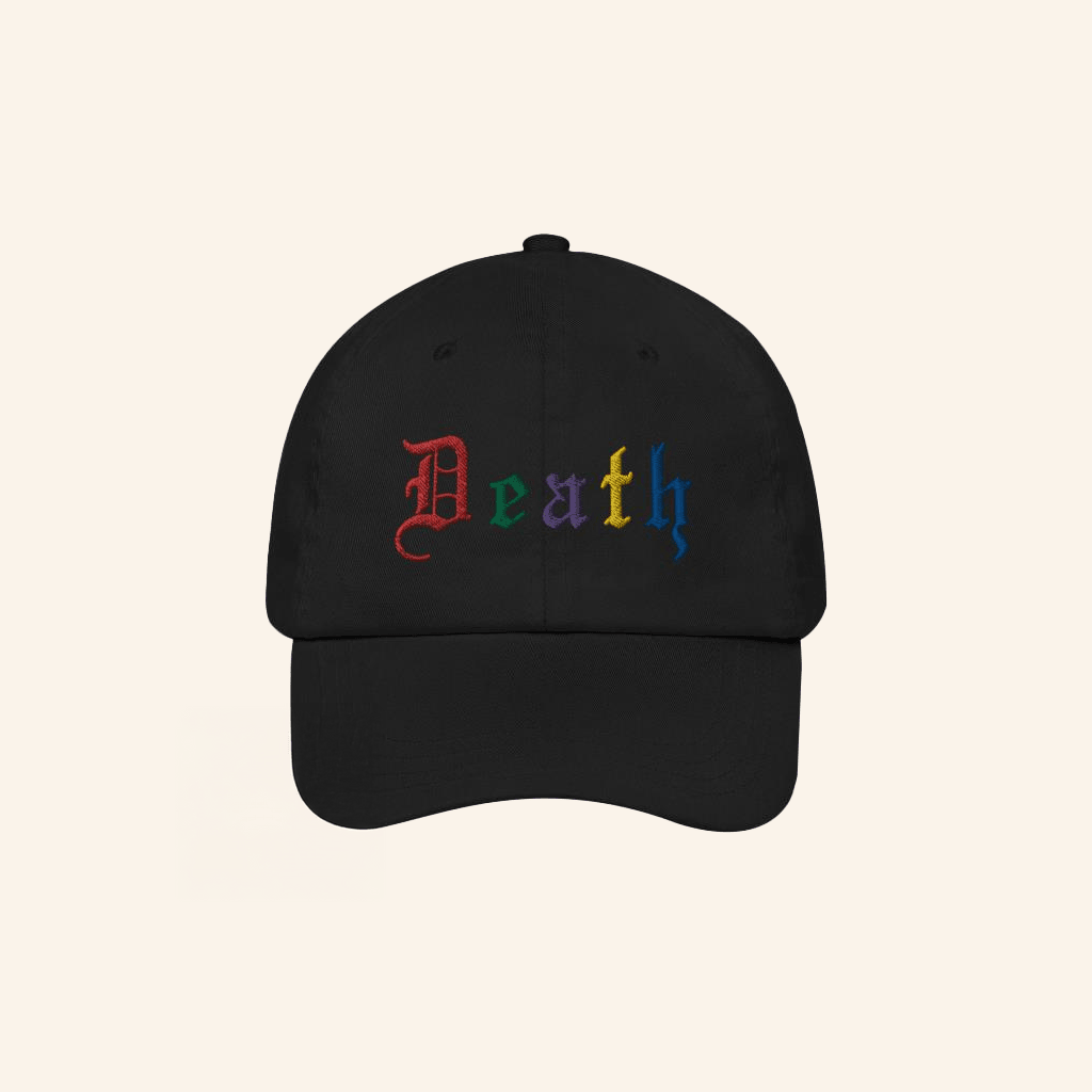 King Dude Merch Death Low Profile Hat Embroidered Gifts For Father