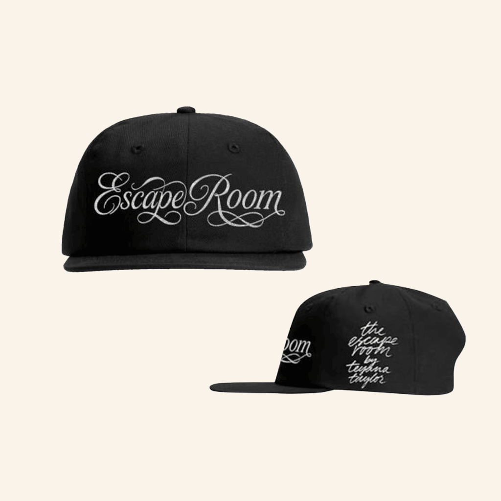 Teyana Taylor Merch Embroidered Script Hat Snapback Gifts For Husband