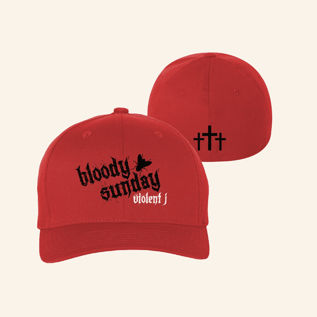 ICP Merch Branded Red Hat Insane Clown Posse Merch Gift Ideas For Husband