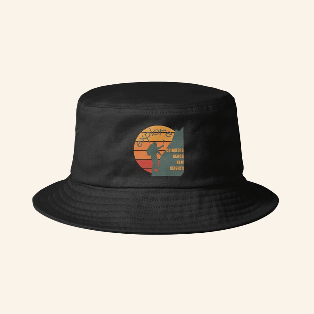 New Heights Merch Mountain Climbers Reach New Heights Sunset Bucket Hat Gifts For Fans