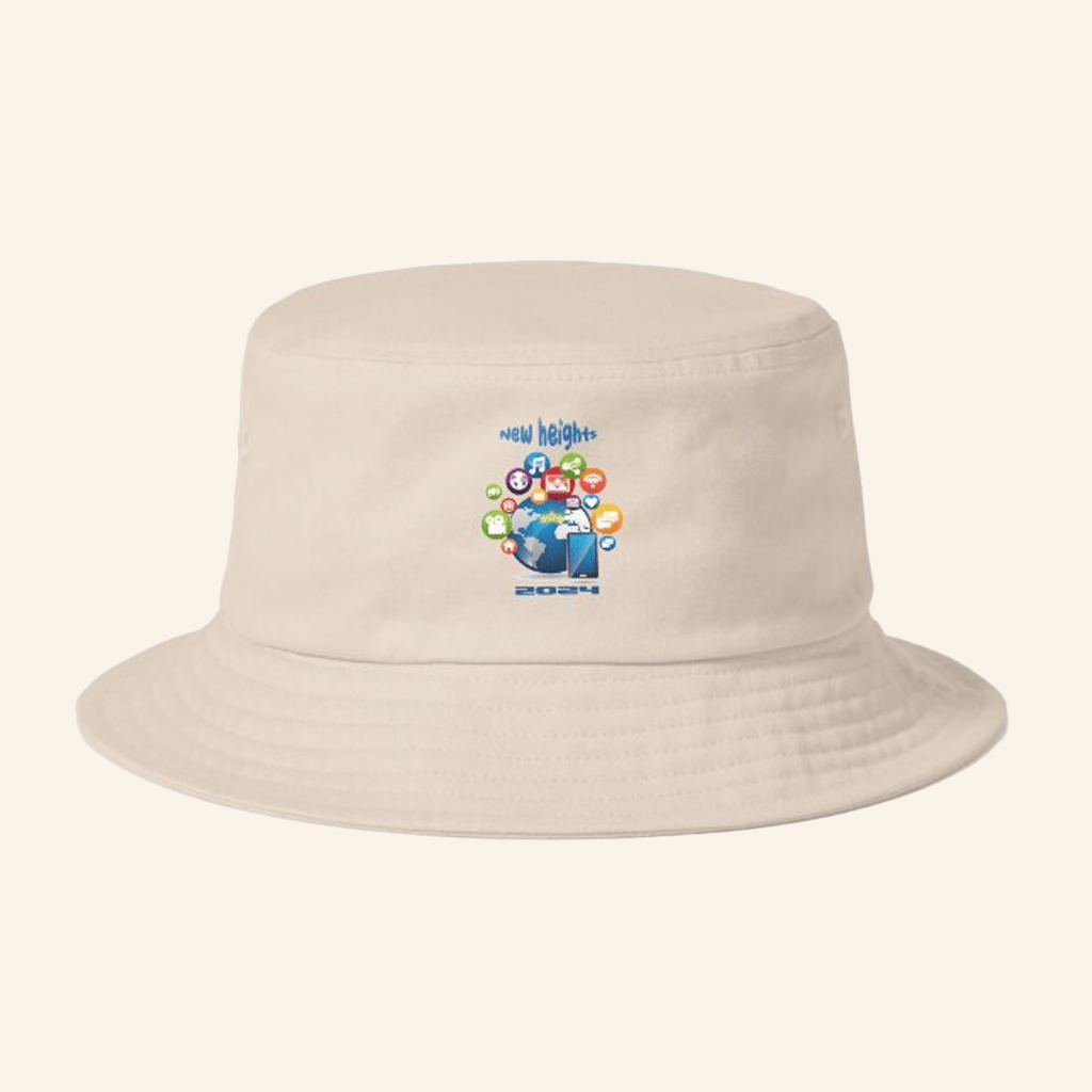 New Heights Merch New Heights Social Media 2024 Bucket Hat Gifts For Friends