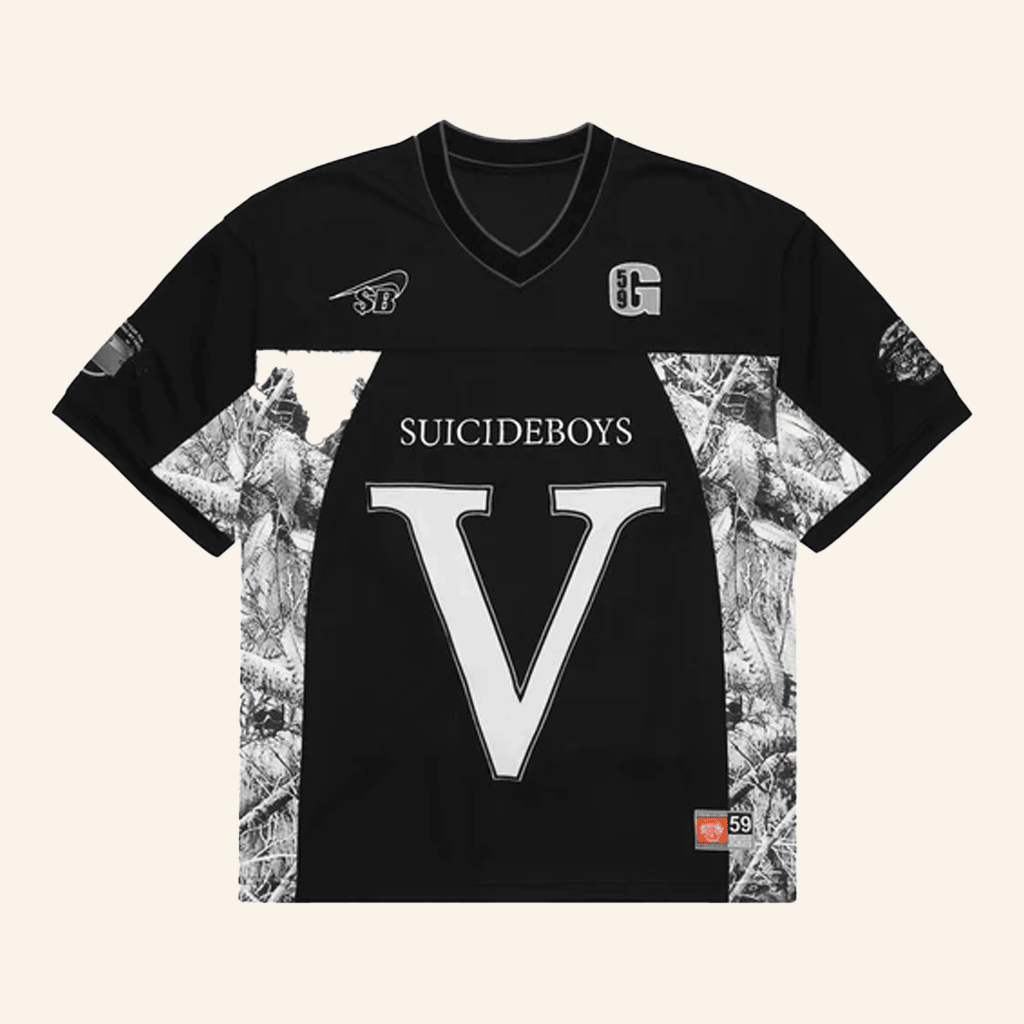Suicide Boys Merch G59 Black Football Jersey SuicideBoys Hoodie Gifts For Dad