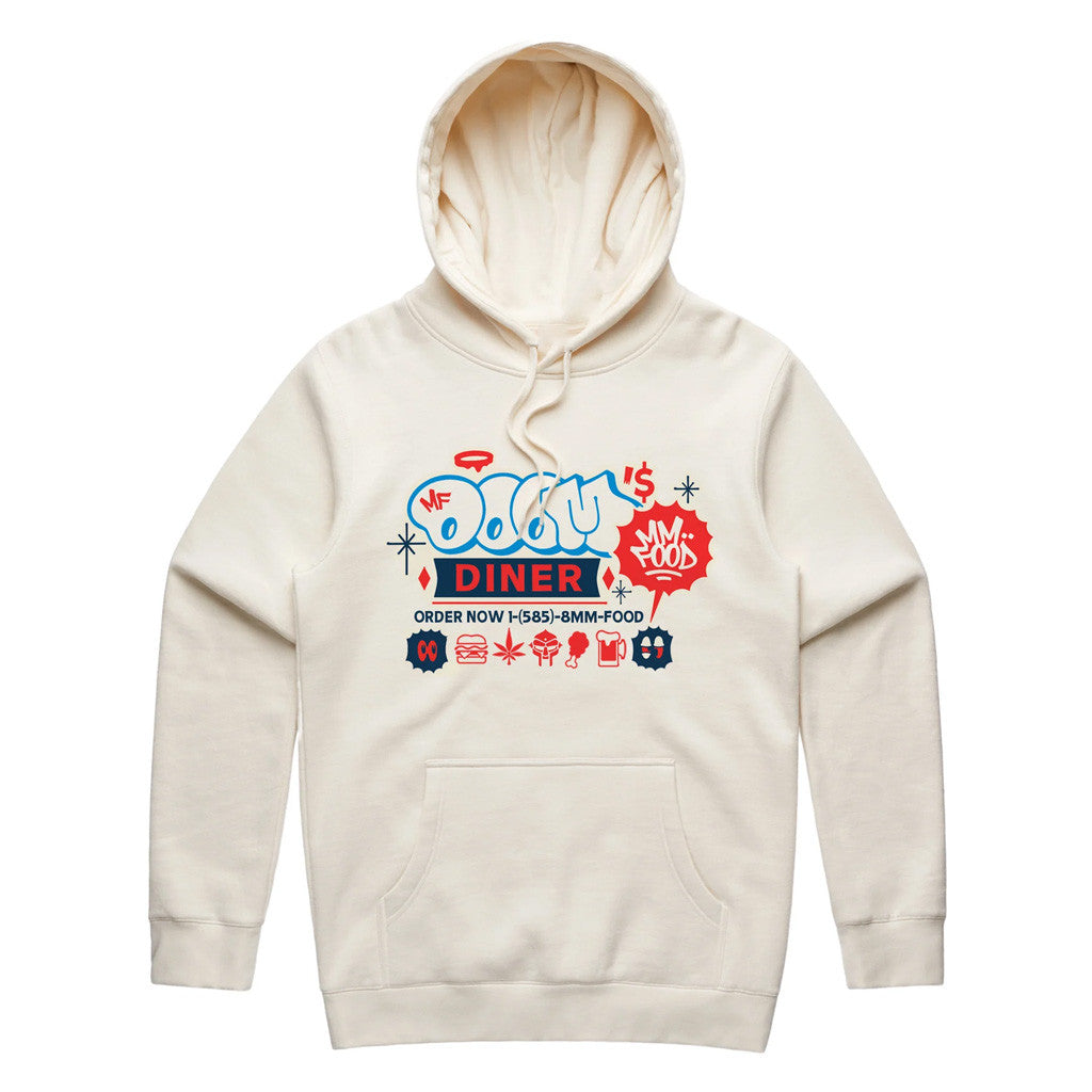 MF Doom Merch DOOM's Diner Hoodie Gifts For Husband