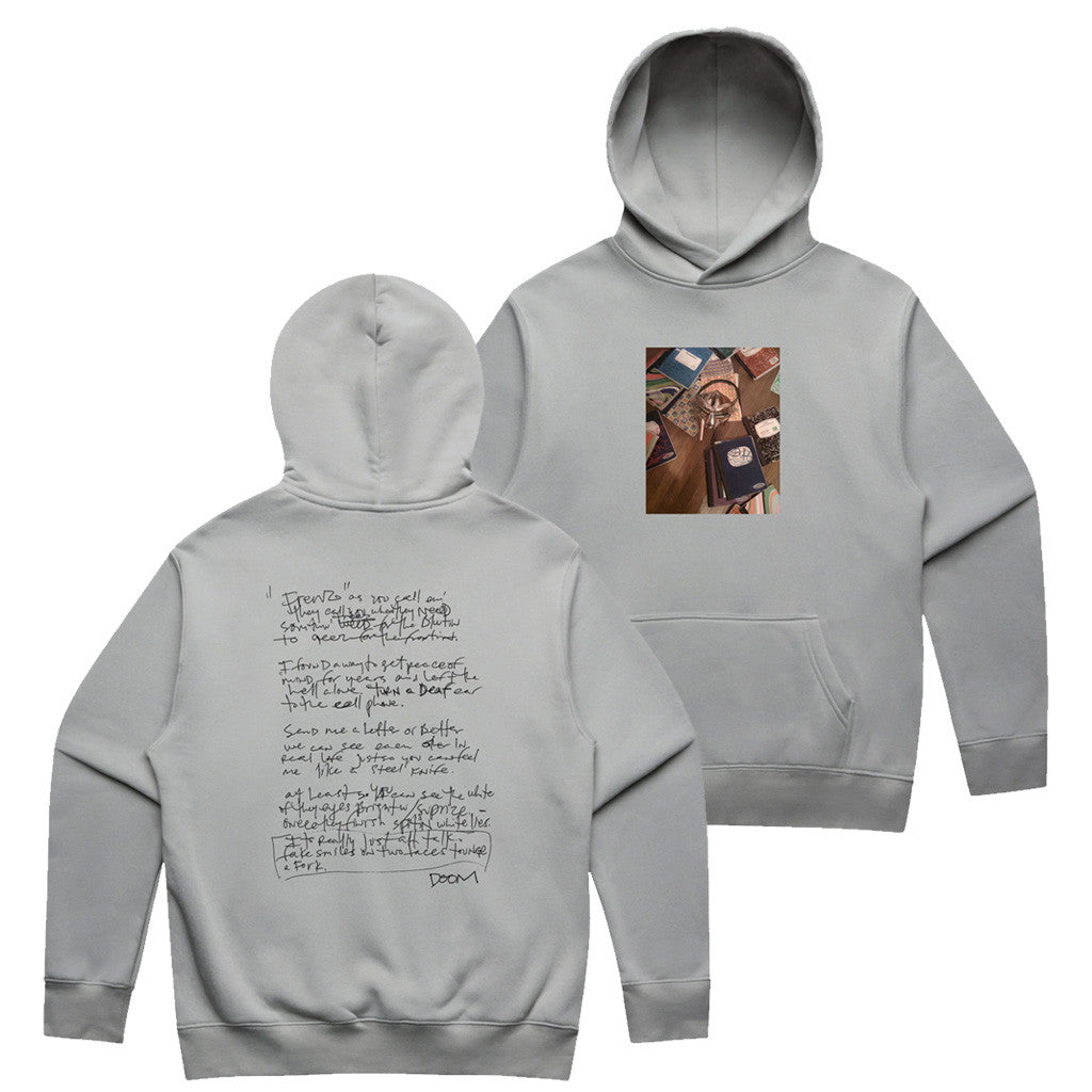MF Doom Merch The Note Books Hoodie Gifts For Besties