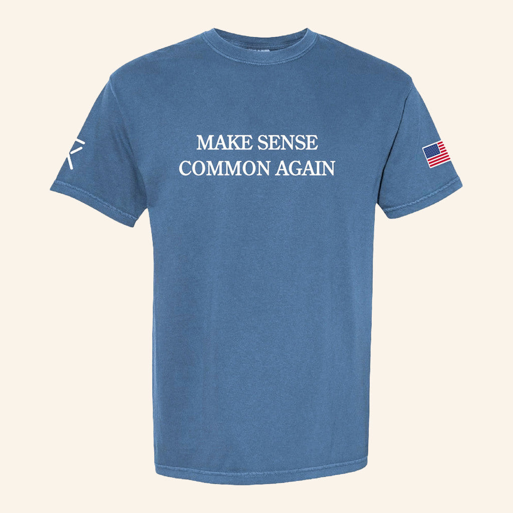 Make Sense Common Again Shirt Presents For Boyfriend