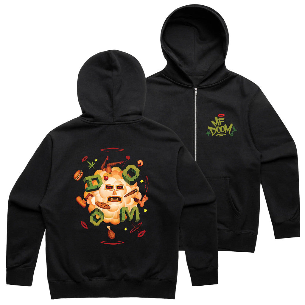 MF Doom Merch Fight Cloud Zip Hoodie Gifts For My Boyfriend
