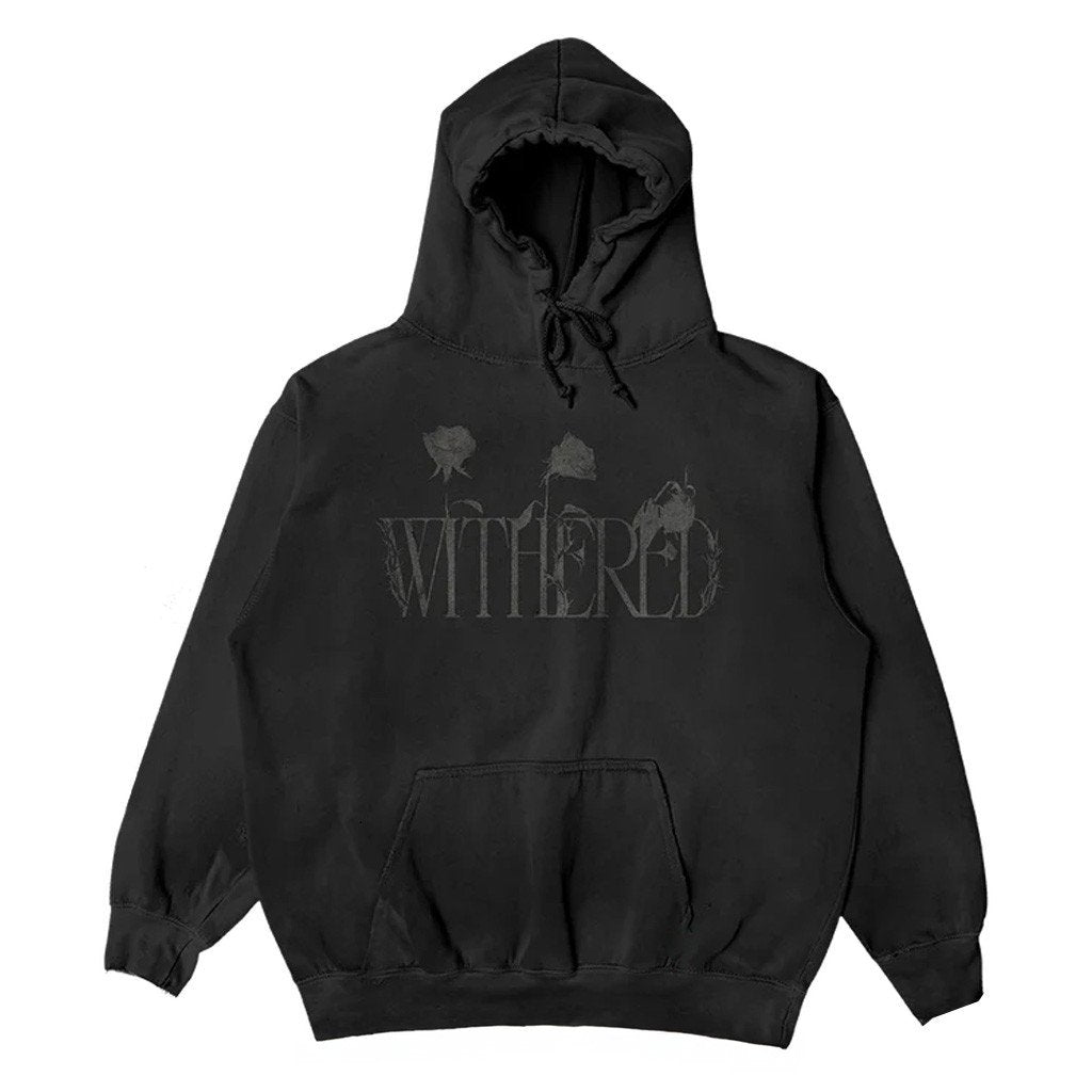 D4VD Merch Black Withered Hoodie Gifts For Best Friends