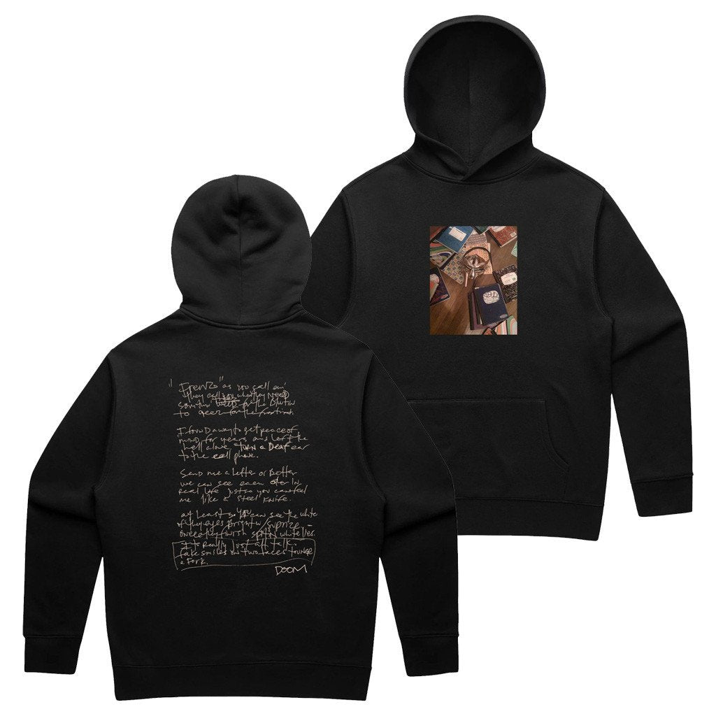 MF Doom Merch The Note Books Hoodie Gifts For Best Friends